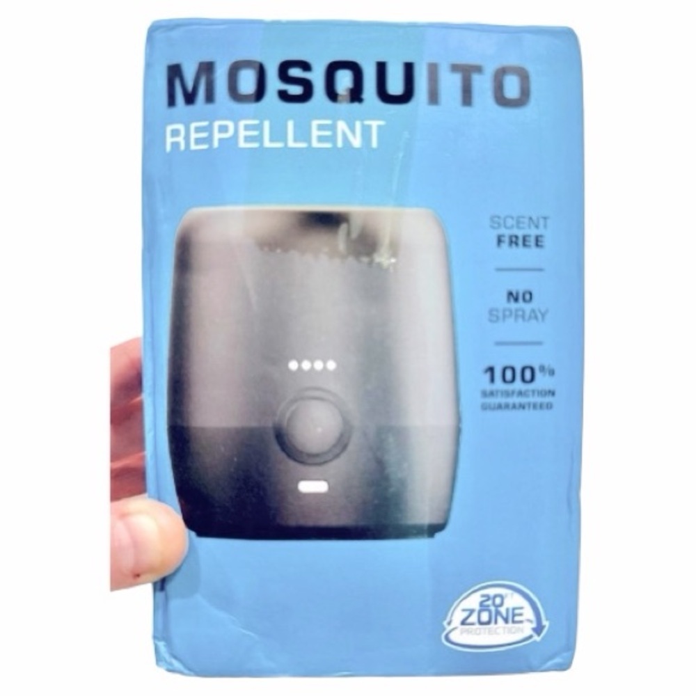 RECHARGEABLE Mosquito Repellent with 20’  Zone Protrction, New In Box